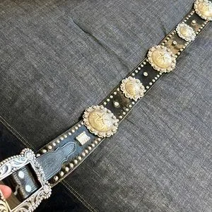 Accessories | Mm Ranch Wear Cow Hair Belt | Poshmark display picture 2